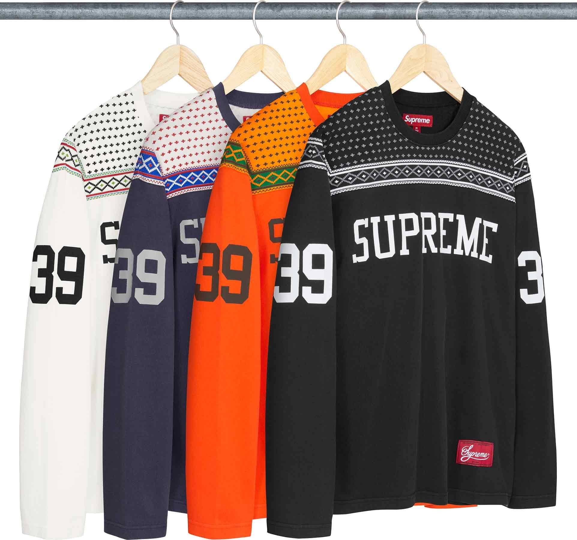 Fair Isle Football Top view 4